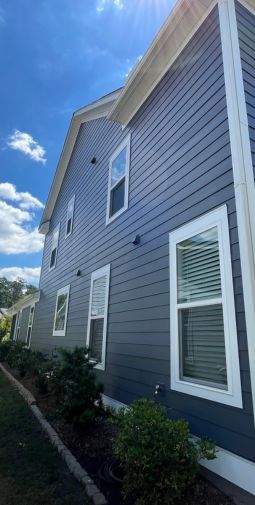 Exterior of home painted in charleston sc